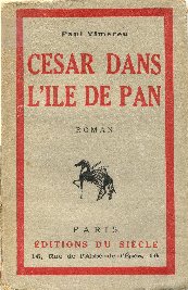 Couverture du roman César dans l'île de Pan