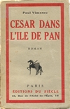 Couverture du roman César dans l'Ile de Pan