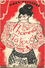 Couverture du roman L'Homme Tatoué